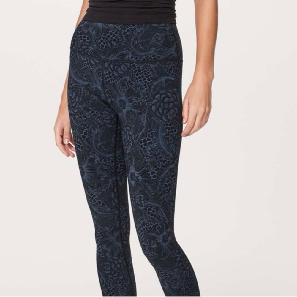 Floral Lululemon Leggings